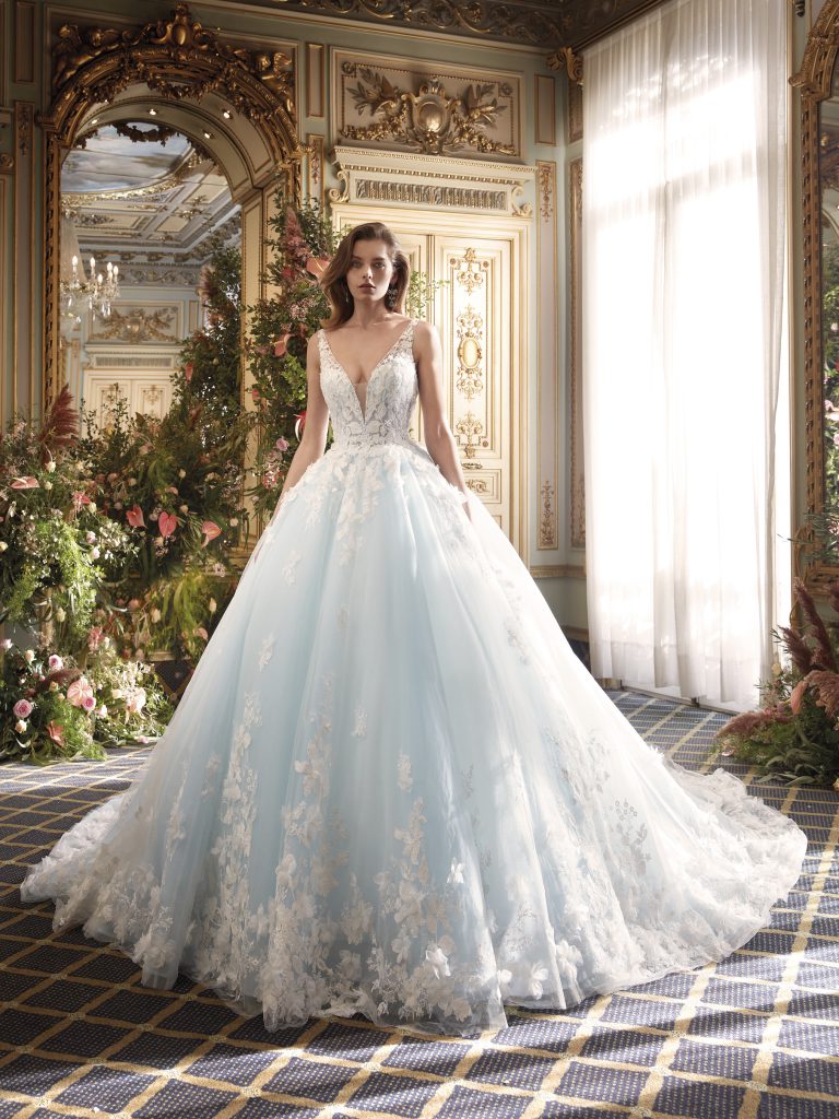 Santerello Demetrios Platinum Trouwjurk Italiaanse Bruidsmode Bruidsjurk DP495 1